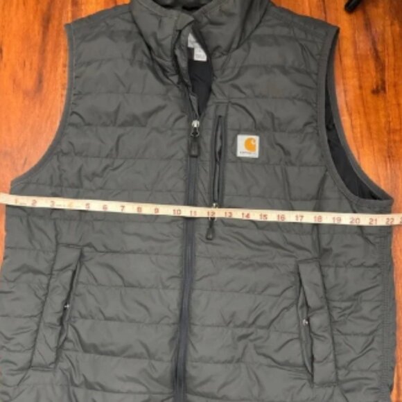 Carhartt Puffer Rain Defender Vest Size Large - Picture 4 of 5